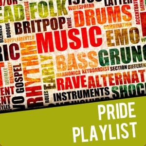 Pride Playlist Backing Tracks